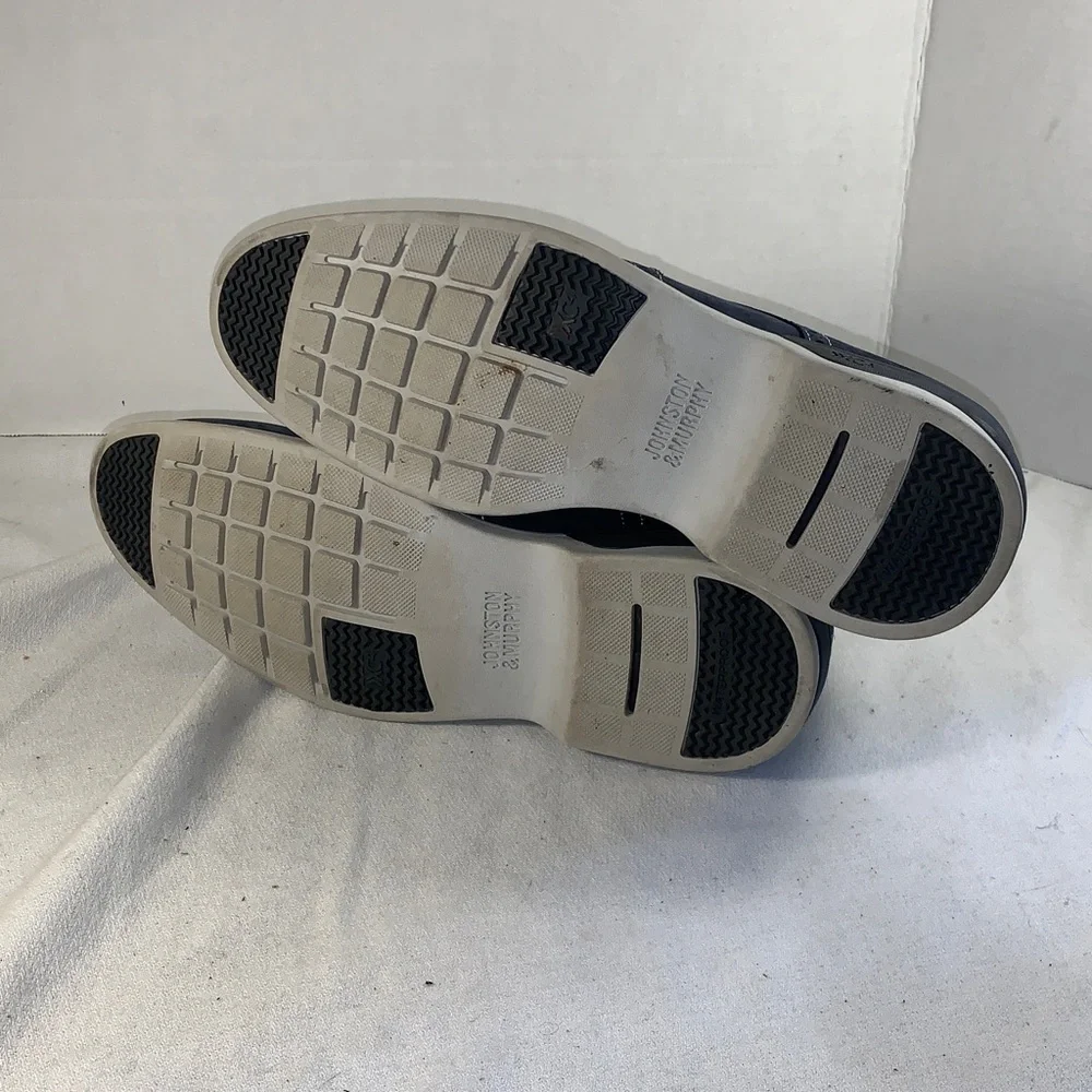 Men's Johnson & Murphy Navy Oxford Shoes
